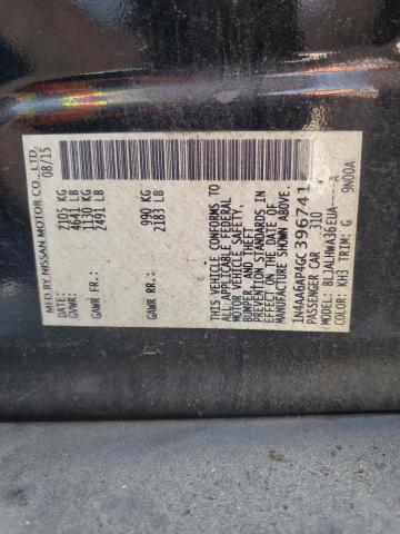 2016 NISSAN MAXIMA 3.5 - 1N4AA6AP4GC396741