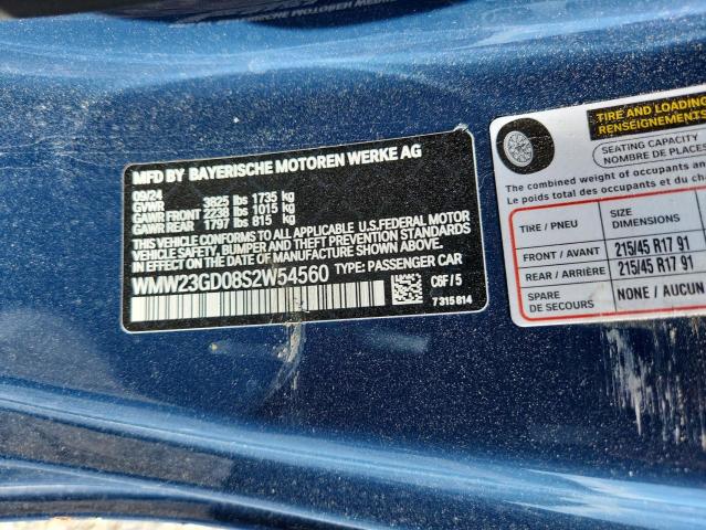 2025 MINI COOPER S WMW23GD08S2W54560