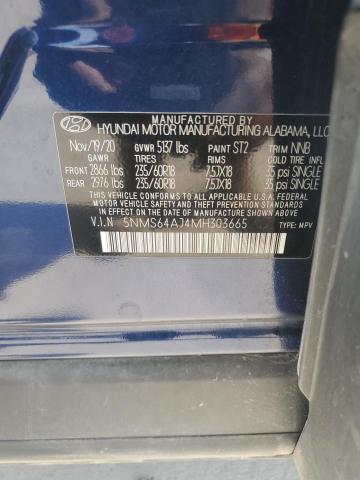 2021 HYUNDAI SANTA FE S - 5NMS64AJ4MH303665