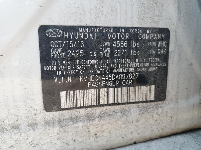 2013 HYUNDAI SONATA HYB - KMHEC4A45DA097827