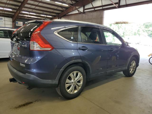 HONDA CR-V EXL 2012 blue 4dr spor gas JHLRM4H73CC005378 photo #4