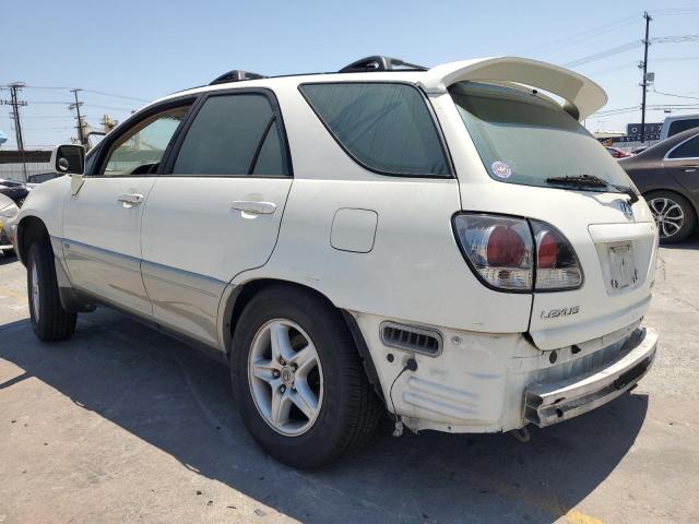 LEXUS RX 300 2002 white 4dr spor gas JTJGF10U720124370 photo #3
