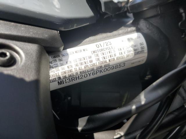 2023 YAMAHA MT-03 MH3RH20Y6PK009853