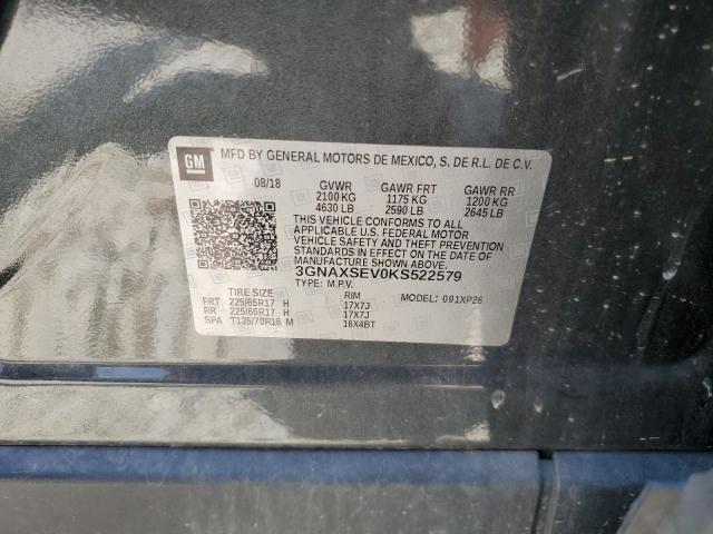2019 CHEVROLET EQUINOX LS - 3GNAXSEV0KS522579