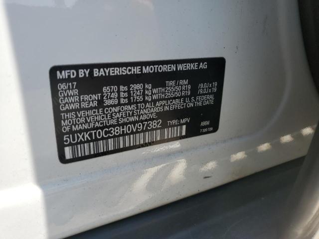 2017 BMW X5 XDR40E 5UXKT0C38H0V97382