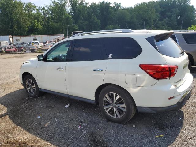 NISSAN PATHFINDER 2017 white  gas 5N1DR2MN5HC671081 photo #3