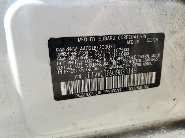 2018 SUBARU WRX STI LI JF1VA2T69J9833149