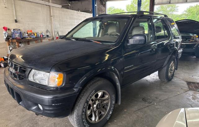 ISUZU RODEO S 2002 black 4dr spor gas 4S2CK58W124336947 photo #3