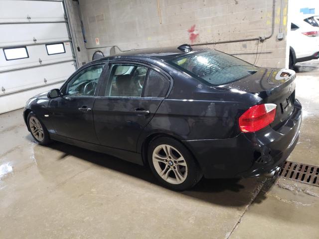 BMW 328 XI 2008 black sedan 4d gas WBAVC935X8K039832 photo #3