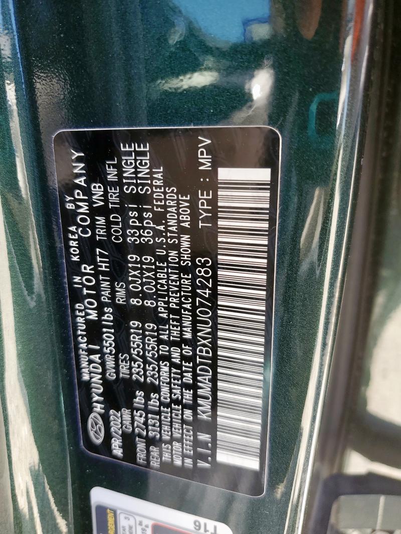 2022 GENESIS GV70 BASE KMUMADTBXNU074283