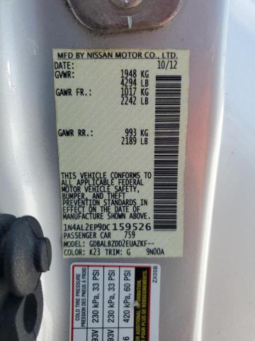 2013 NISSAN ALTIMA S - 1N4AL2EP9DC159526