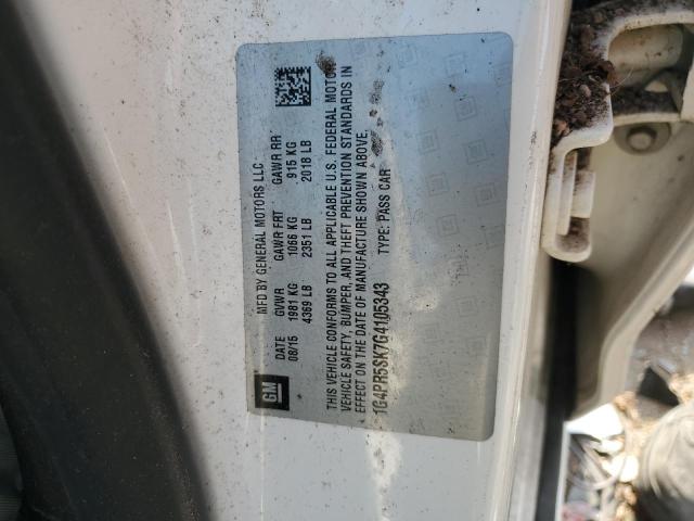 2016 BUICK VERANO CONVENIENCE - 1G4PR5SK7G4105343