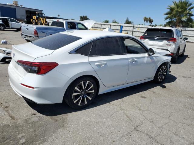 HONDA CIVIC EX 2022 white  gas JHMFE1F70NX008330 photo #4