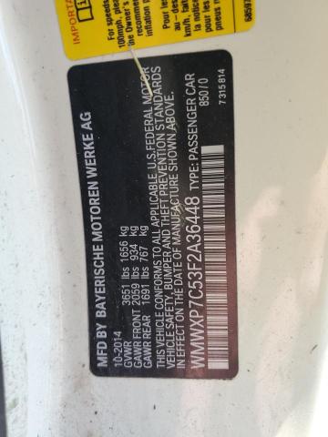 2015 MINI COOPER S WMWXP7C53F2A36448