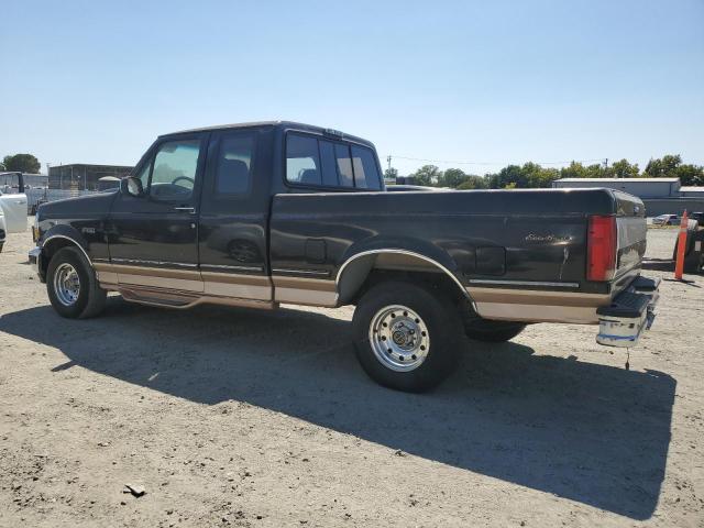 FORD F150 1995 black club cab gas 1FTEX15Y9SKC11436 photo #3