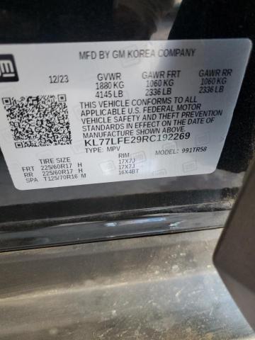 2024 CHEVROLET TRAX LS KL77LFE29RC192269