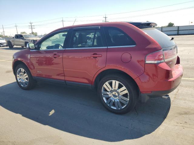 LINCOLN MKX 2008 red  gas 2LMDU88C08BJ25691 photo #3