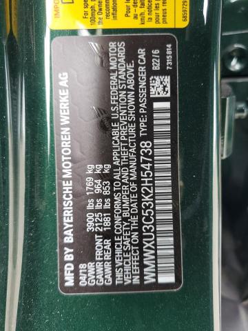 2019 MINI COOPER S WMWXU3C53K2H54738