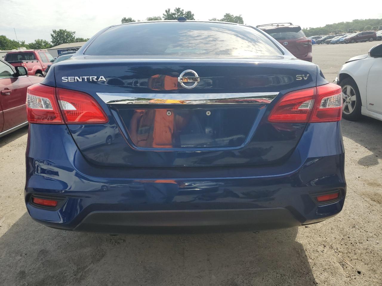 Lot #3302650033 2019 NISSAN SENTRA S