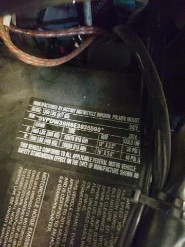 2014 VICTORY MOTORCYCLES CROSS COUN 5VPDW36N6E3035590
