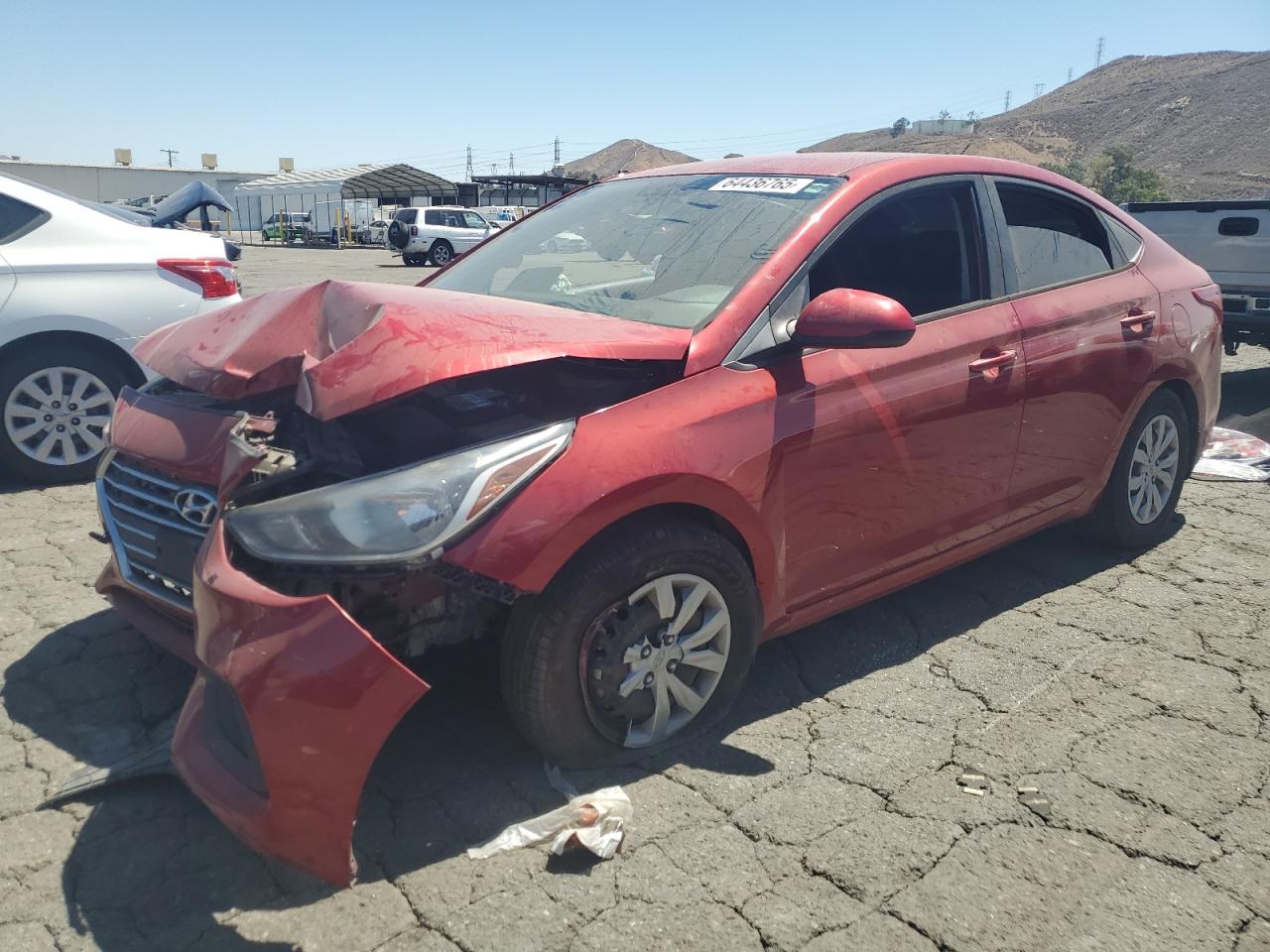 Lot #3315546883 2019 HYUNDAI ACCENT SE