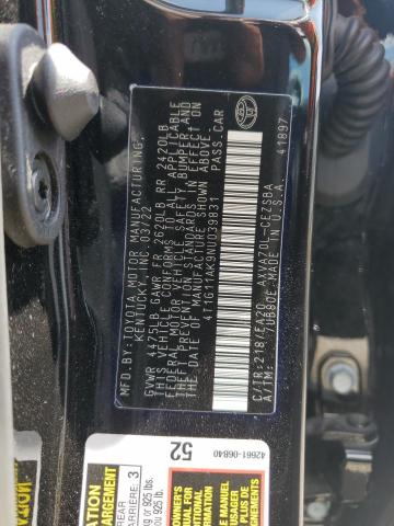 2022 TOYOTA CAMRY SE - 4T1G11AK9NU039831