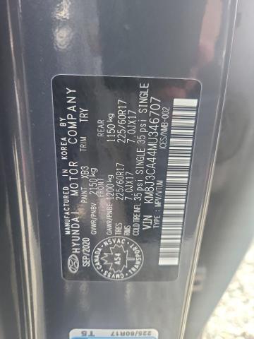 2021 HYUNDAI TUCSON LIM - KM8J3CA44MU346707