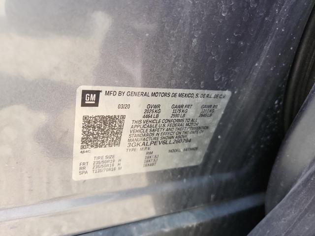 2020 GMC TERRAIN SL 3GKALPEV6LL260794