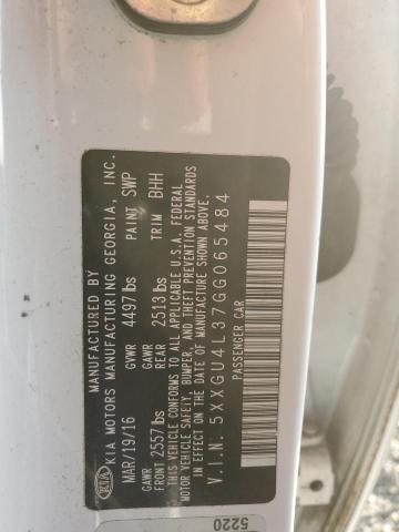 2016 KIA OPTIMA EX 5XXGU4L37GG065484