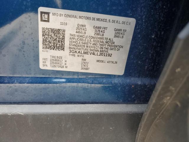 2020 GMC TERRAIN SL 3GKALMEV4LL201192