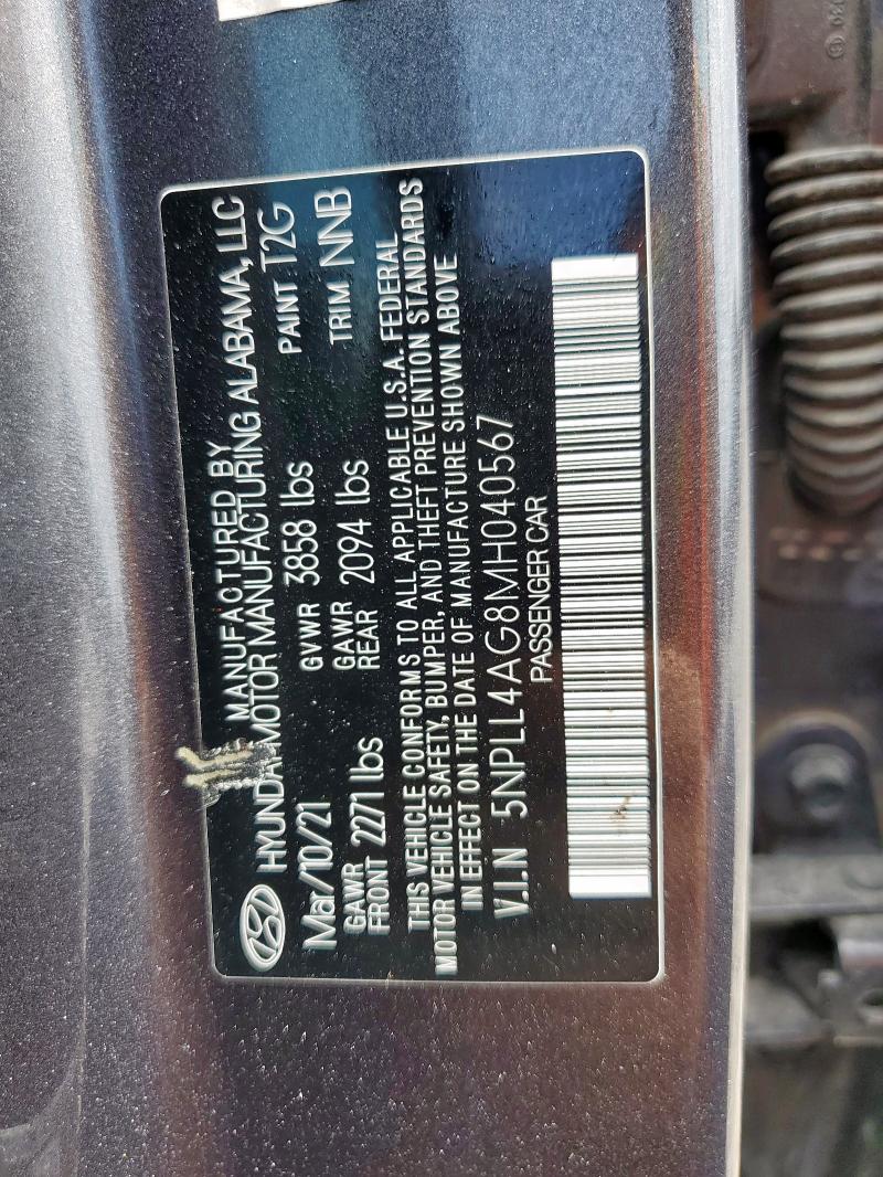 2021 HYUNDAI ELANTRA SE - 5NPLL4AG8MH040567