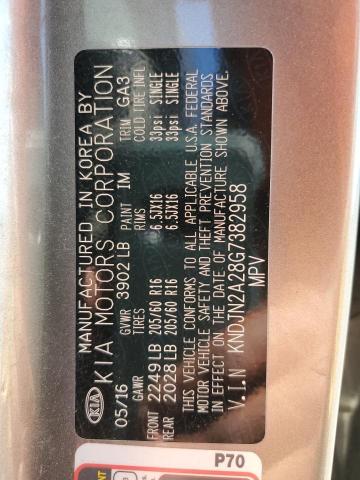 2016 KIA SOUL KNDJN2A28G7382958