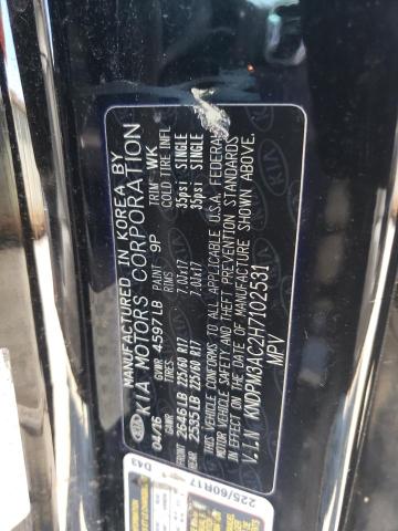 2017 KIA SPORTAGE L - KNDPM3AC2H7102531