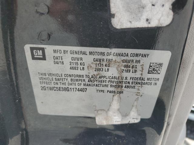2016 CHEVROLET IMPALA LIM 2G1WC5E38G1174407