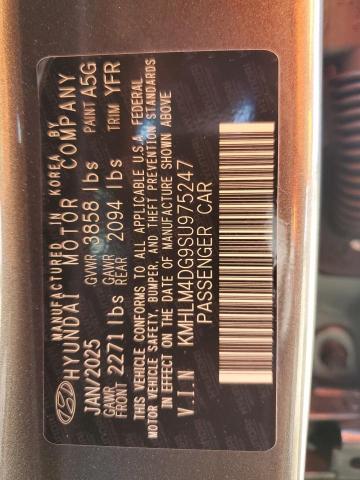 2025 HYUNDAI ELANTRA SE - KMHLM4DG9SU975247
