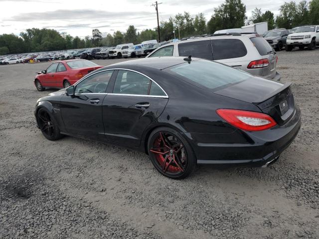 MERCEDES-BENZ CLK63 AMG 2012 black  gas WDDLJ7EB1CA016869 photo #3