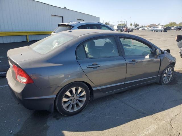 HONDA CIVIC EX 2009 gray  gas 19XFA16889E026313 photo #4