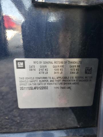 2015 CHEVROLET IMPALA LT 2G1115SL4F9122860