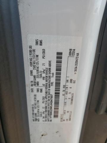 2018 FORD TRANSIT T- 1FTBW2ZM5JKB47607