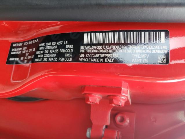 2015 JEEP RENEGADE L ZACCJABT0FPB52728