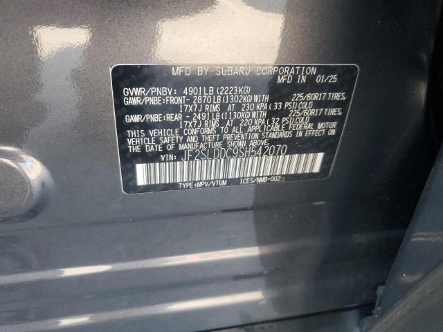 2025 SUBARU FORESTER P - JF2SLDDC9SH542070