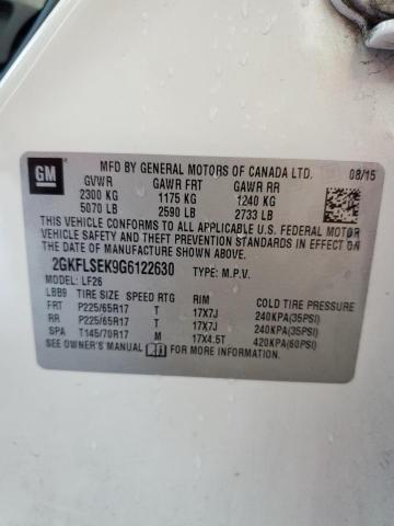 2016 GMC TERRAIN SL - 2GKFLSEK9G6122630