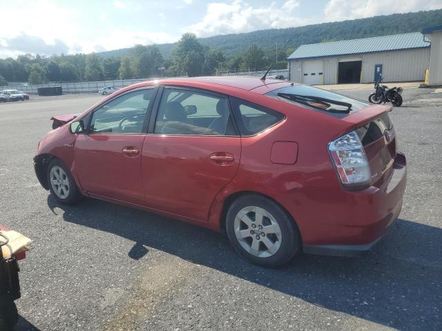 TOYOTA PRIUS 2008 red  hybrid engine JTDKB20U783423038 photo #3