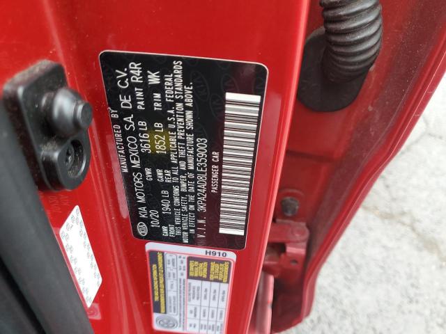 2020 KIA RIO LX 3KPA24AD8LE359003