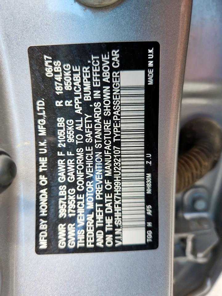 HONDA CIVIC SPORT TOURING