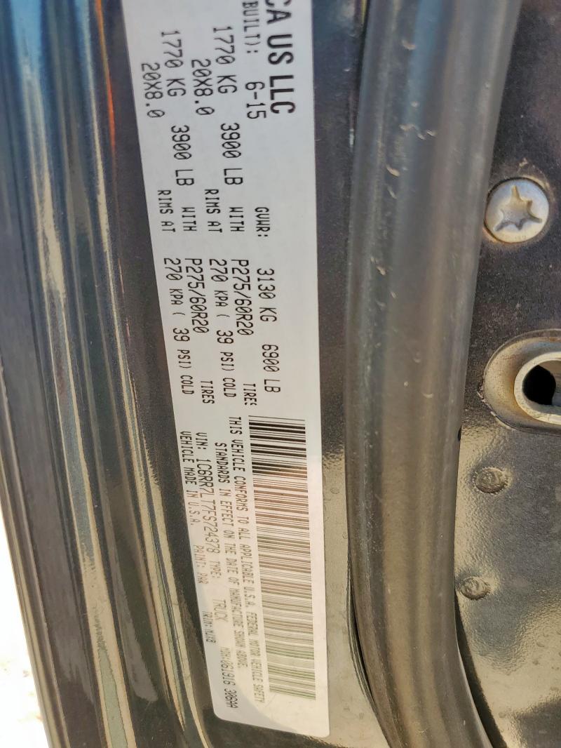 2015 RAM 1500 SLT - 1C6RR7LT7FS724378
