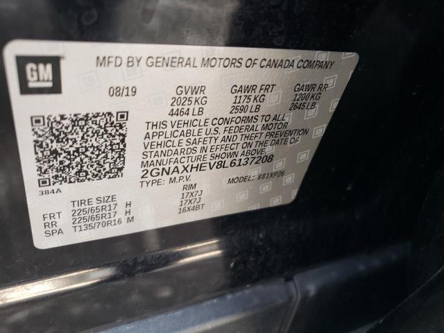 2020 CHEVROLET EQUINOX LS 2GNAXHEV8L6137208