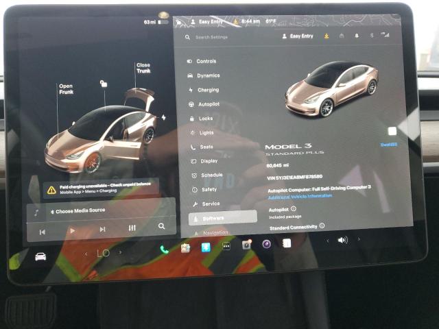 2021 TESLA MODEL 3 5YJ3E1EA8MF878580
