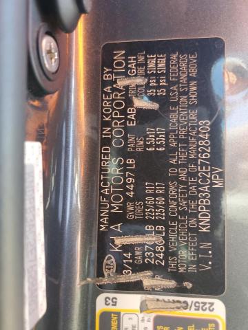 2014 KIA SPORTAGE B - KNDPB3AC2E7628403
