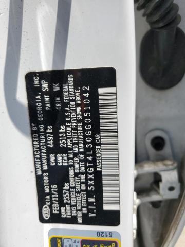 2016 KIA OPTIMA LX 5XXGT4L30GG051042